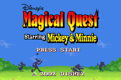 迪斯尼的米奇老鼠 Magical Quest Starring Mickey & Minnie(US)(Nintendo)(32Mb)